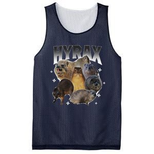 Funny Hyrax Oddly Specific Meme Animal For Family Mesh Reversible Basketball Jersey Tank