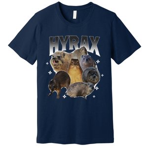 Funny Hyrax Oddly Specific Meme Animal For Family Premium T-Shirt