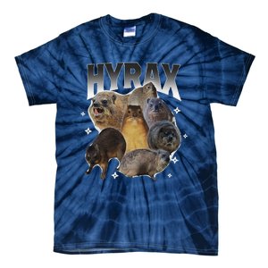 Funny Hyrax Oddly Specific Meme Animal For Family Tie-Dye T-Shirt