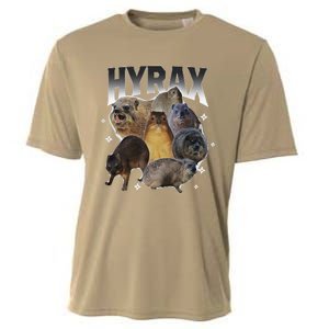 Funny Hyrax Oddly Specific Meme Animal For Family Cooling Performance Crew T-Shirt