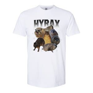 Funny Hyrax Oddly Specific Meme Animal For Family Softstyle CVC T-Shirt