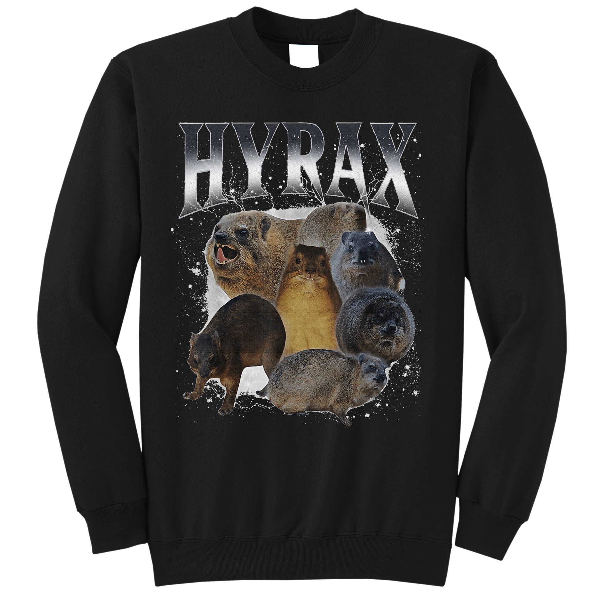 Funny Hyrax Oddly Specific Meme Animal Sweatshirt