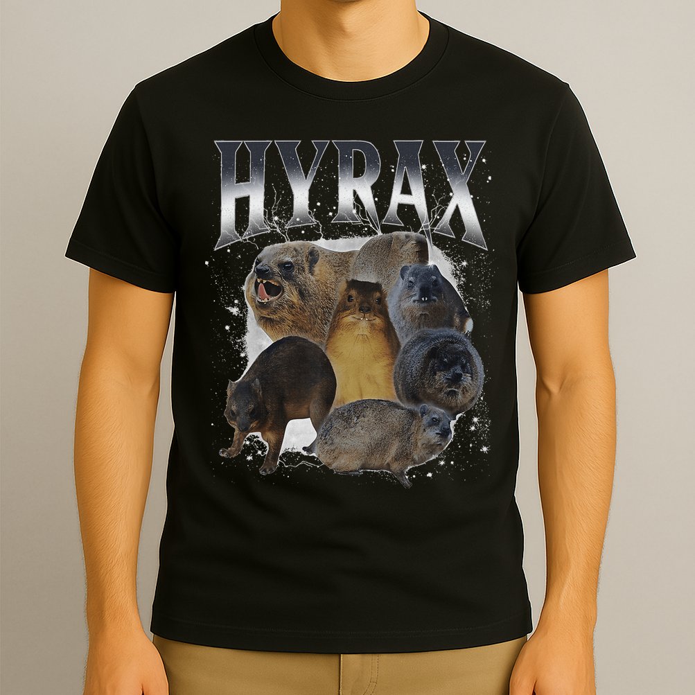 Funny Hyrax Oddly Specific Meme Animal T-Shirt