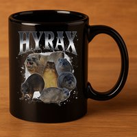 Funny Hyrax Oddly Specific Meme Animal 11oz C Handle Ceramic Mug