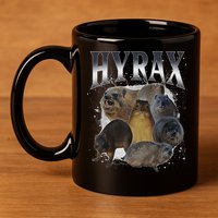Funny Hyrax Oddly Specific Meme Animal 11oz C Handle Ceramic Mug