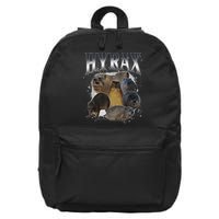 Funny Hyrax Oddly Specific Meme Animal 16 in Basic Backpack