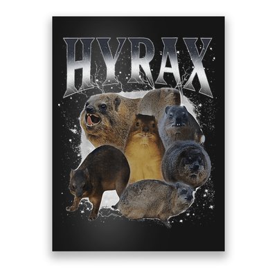 Funny Hyrax Oddly Specific Meme Animal Poster