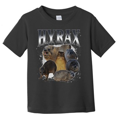 Funny Hyrax Oddly Specific Meme Animal Toddler T-Shirt