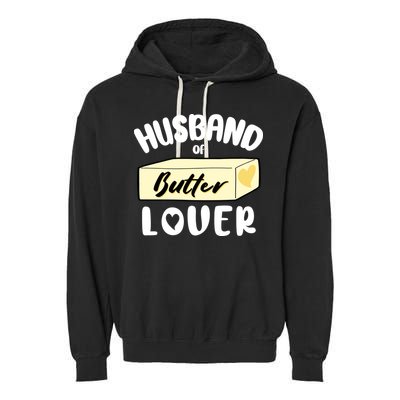 Funny Husband Of Butter Lover Matching Group Garment-Dyed Fleece Hoodie