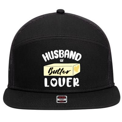 Funny Husband Of Butter Lover Matching Group 7 Panel Mesh Trucker Snapback Hat
