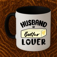 Funny Husband Of Butter Lover Matching Group Mug