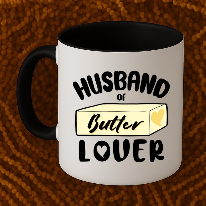Funny Husband Of Butter Lover Matching Group Mug