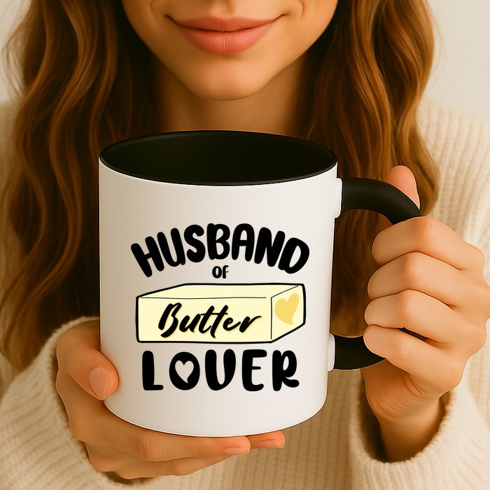 Funny Husband Of Butter Lover Matching Group Mug
