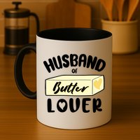 Funny Husband Of Butter Lover Matching Group Mug