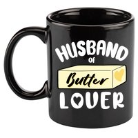 Funny Husband Of Butter Lover Matching Group 11oz C Handle Ceramic Mug