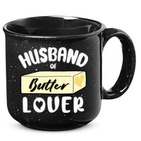 Funny Husband Of Butter Lover Matching Group 15oz Campfire Ceramic Mug