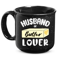 Funny Husband Of Butter Lover Matching Group 15oz Campfire Ceramic Mug