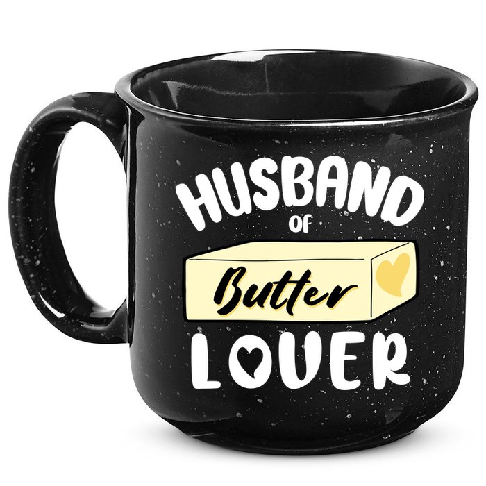 Funny Husband Of Butter Lover Matching Group 15oz Campfire Ceramic Mug