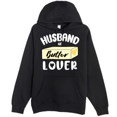 Funny Husband Of Butter Lover Matching Group Premium Pullover Hoodie