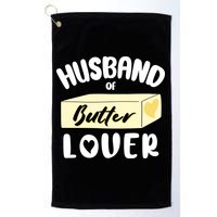 Funny Husband Of Butter Lover Matching Group Golf Towel