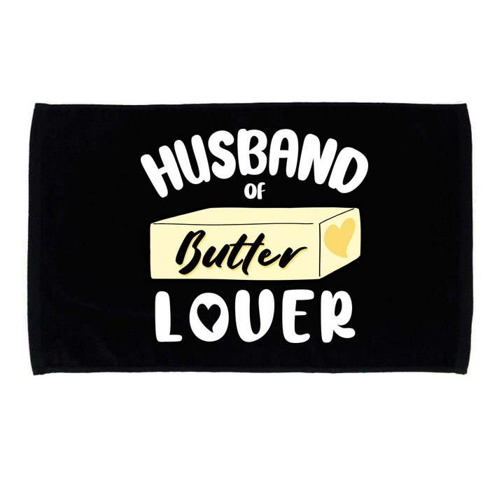 Funny Husband Of Butter Lover Matching Group Microfiber Hand Towel