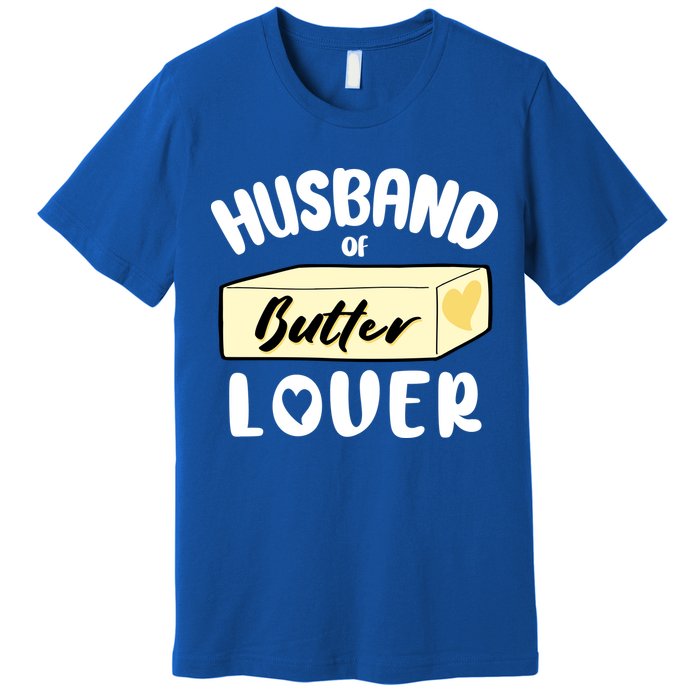 Funny Husband Of Butter Lover Matching Group Premium T-Shirt