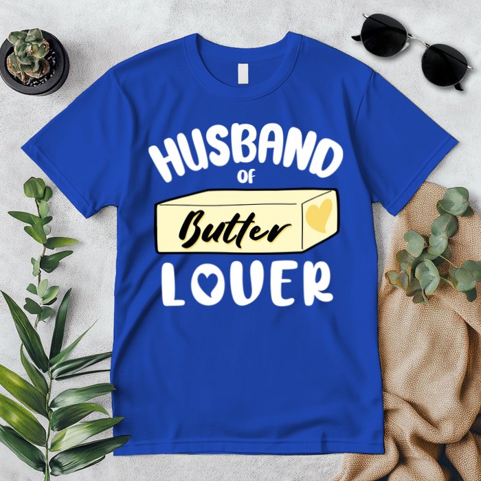 Funny Husband Of Butter Lover Matching Group Premium T-Shirt
