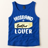 Funny Husband Of Butter Lover Matching Group Tank Top