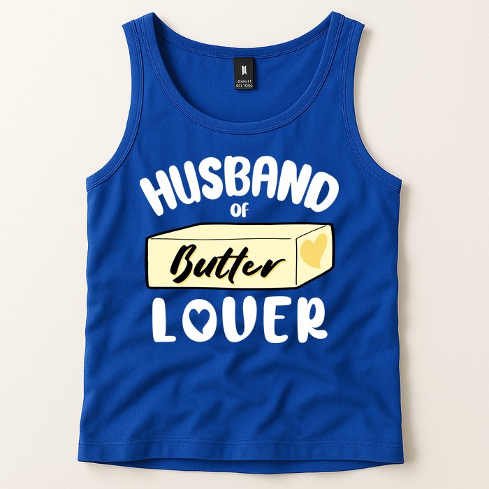 Funny Husband Of Butter Lover Matching Group Tank Top