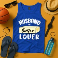 Funny Husband Of Butter Lover Matching Group Tank Top