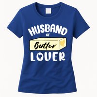 Funny Husband Of Butter Lover Matching Group Womens T-Shirt