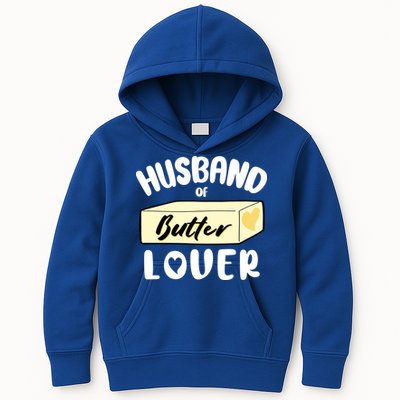 Funny Husband Of Butter Lover Matching Group Kids Hoodie
