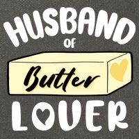 Funny Husband Of Butter Lover Matching Group Cotton Canvas Backpack