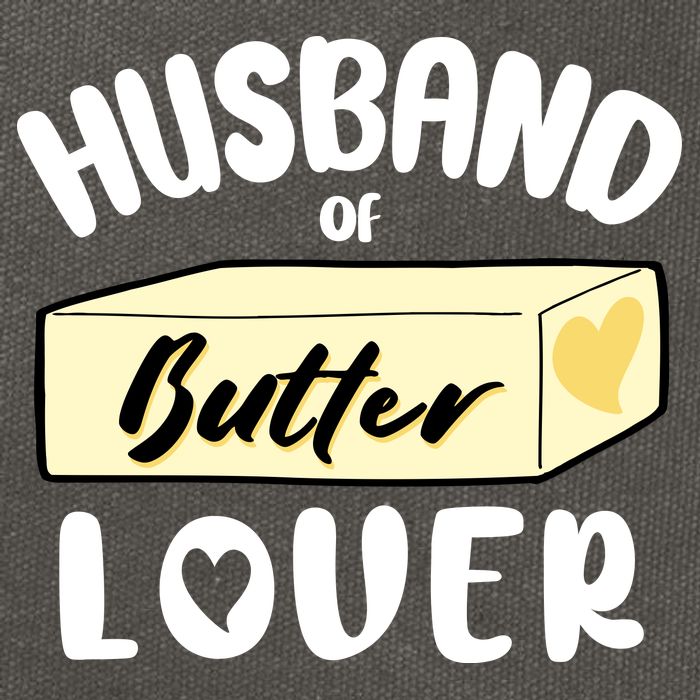 Funny Husband Of Butter Lover Matching Group Cotton Canvas Backpack