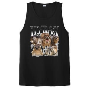 Funny Hyrax Oddly Specific Meme Animal For Family PosiCharge Competitor Tank