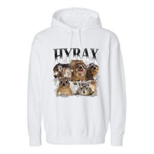 Funny Hyrax Oddly Specific Meme Animal For Family Garment-Dyed Fleece Hoodie