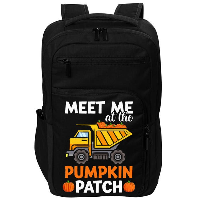 Fall Harvest Pumpkin Truck Impact Tech Backpack