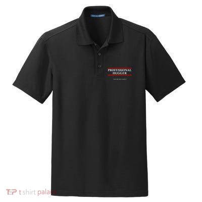Free Hugs Professional Hugger Dry Zone Grid Polo