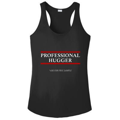 Free Hugs Professional Hugger Ladies PosiCharge Competitor Racerback Tank