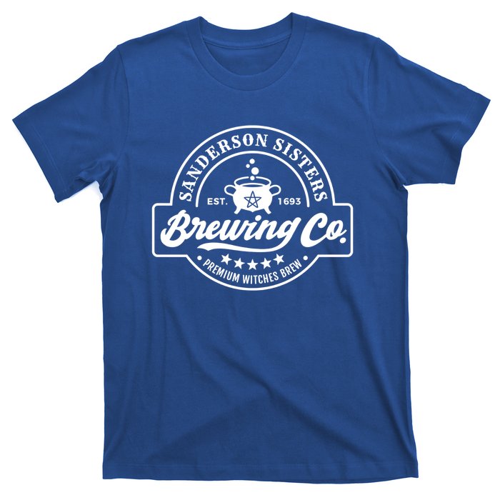 Funny Halloween Premium Witches Brew Brewing Co Est 1693 Funny Gift T-Shirt