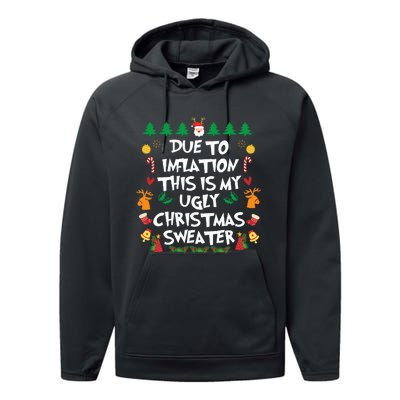 Festive Holiday Pajama Set with Hilarious Design Performance Fleece Hoodie