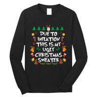 Festive Holiday Pajama Set with Hilarious Design Long Sleeve Shirt