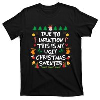 Festive Holiday Pajama Set with Hilarious Design T-Shirt