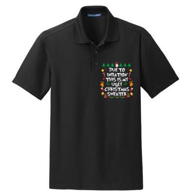 Festive Holiday Pajama Set with Hilarious Design Dry Zone Grid Polo