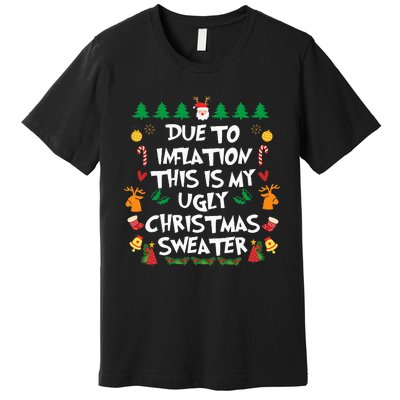 Festive Holiday Pajama Set with Hilarious Design Premium T-Shirt