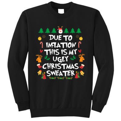 Festive Holiday Pajama Set with Hilarious Design Tall Sweatshirt