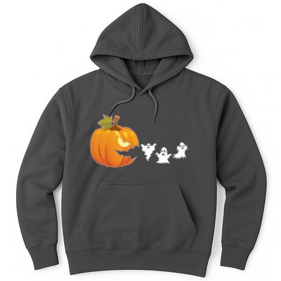 Funny Halloween Pac Man Pumpkin Ghost Hoodie