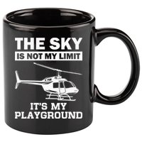 Funny Helicopter Pilot Gift For  Chopper Lovers 11oz C Handle Ceramic Mug