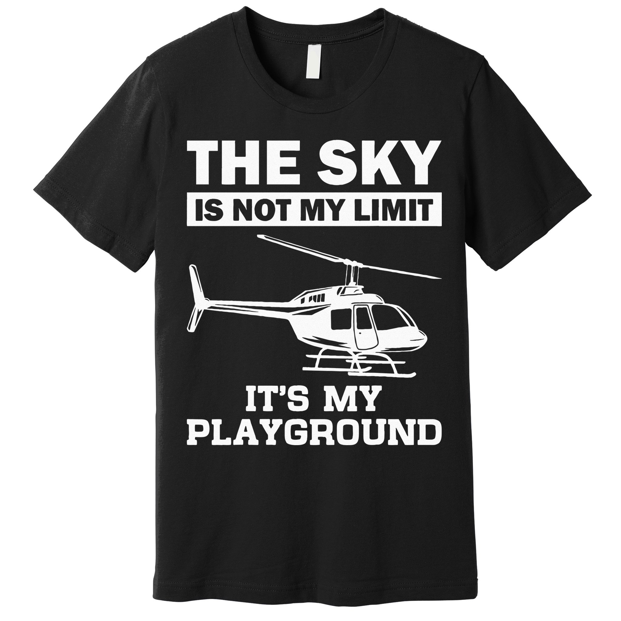 Funny Helicopter Pilot Gift For  Chopper Lovers Premium T-Shirt