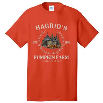 Fall Hagrids Pumpkin Farm Patch Autumn Pumpkin Garden Tall T-Shirt